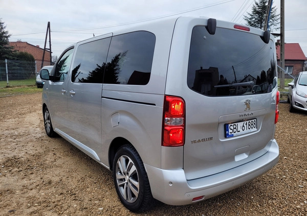 Peugeot Traveller cena 149900 przebieg: 96000, rok produkcji 2018 z Bieruń małe 232